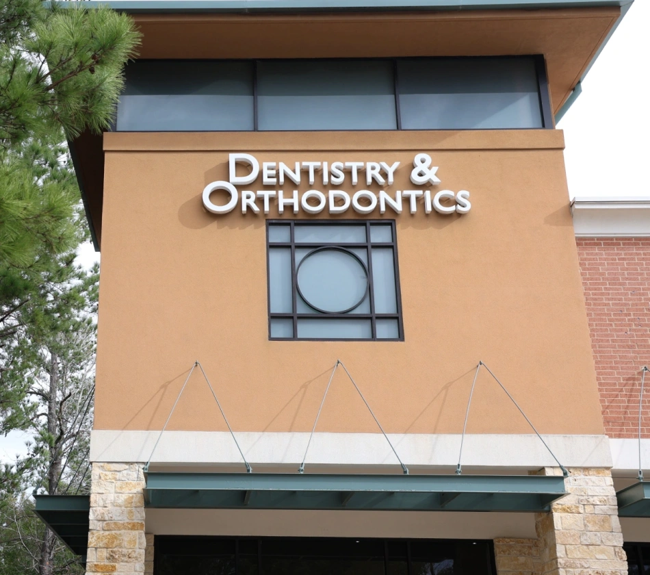 The Woodlands Dentistry and Orthodontics office front view